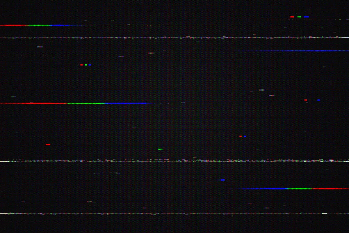 CRT Glitch Textures Collection