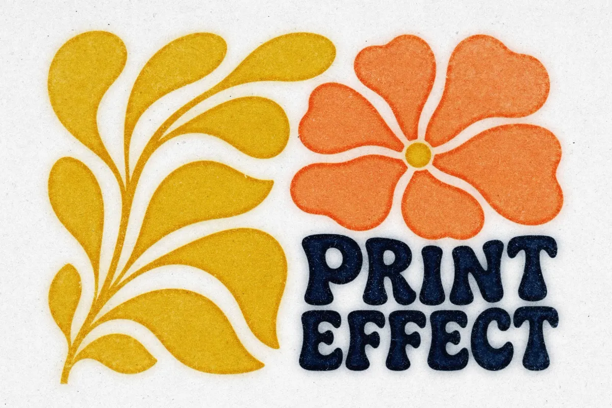 Paper Print Effect