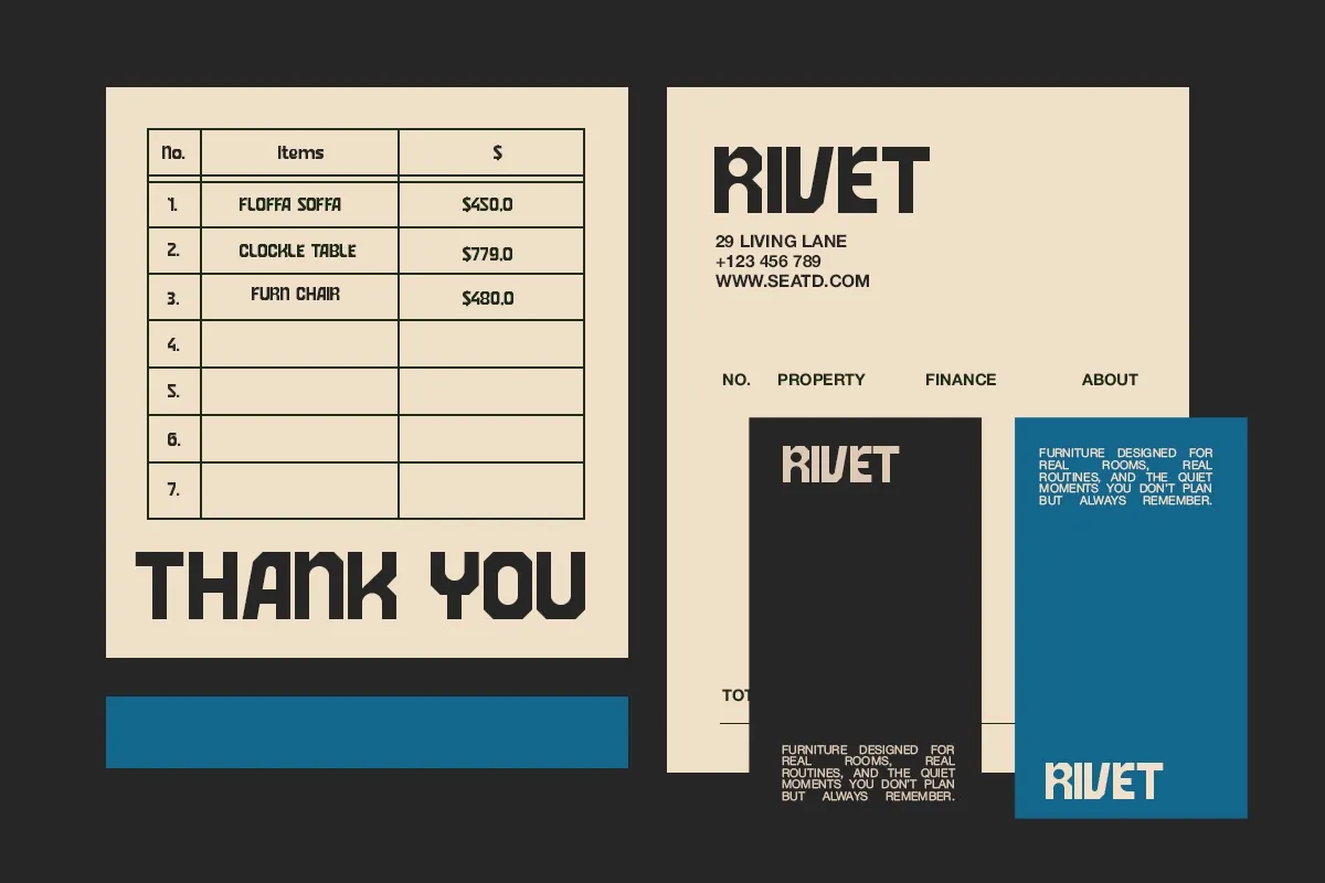 Boilas - Bold Geometric Display Font