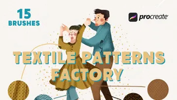 Textile Factory Procreate Brushes