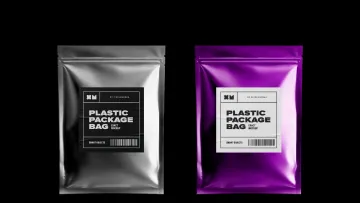 Zip Lock Pouch Mockup