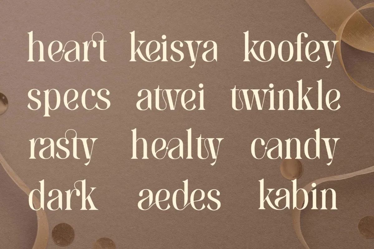 Katya a Luxury Serif Font