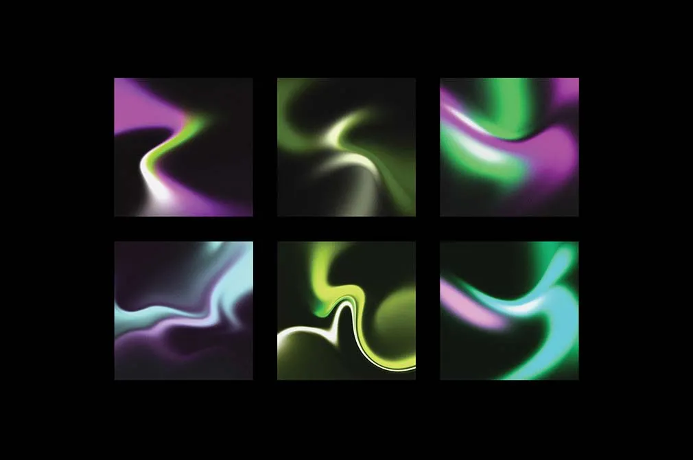Liquid Textures Gradient Collection