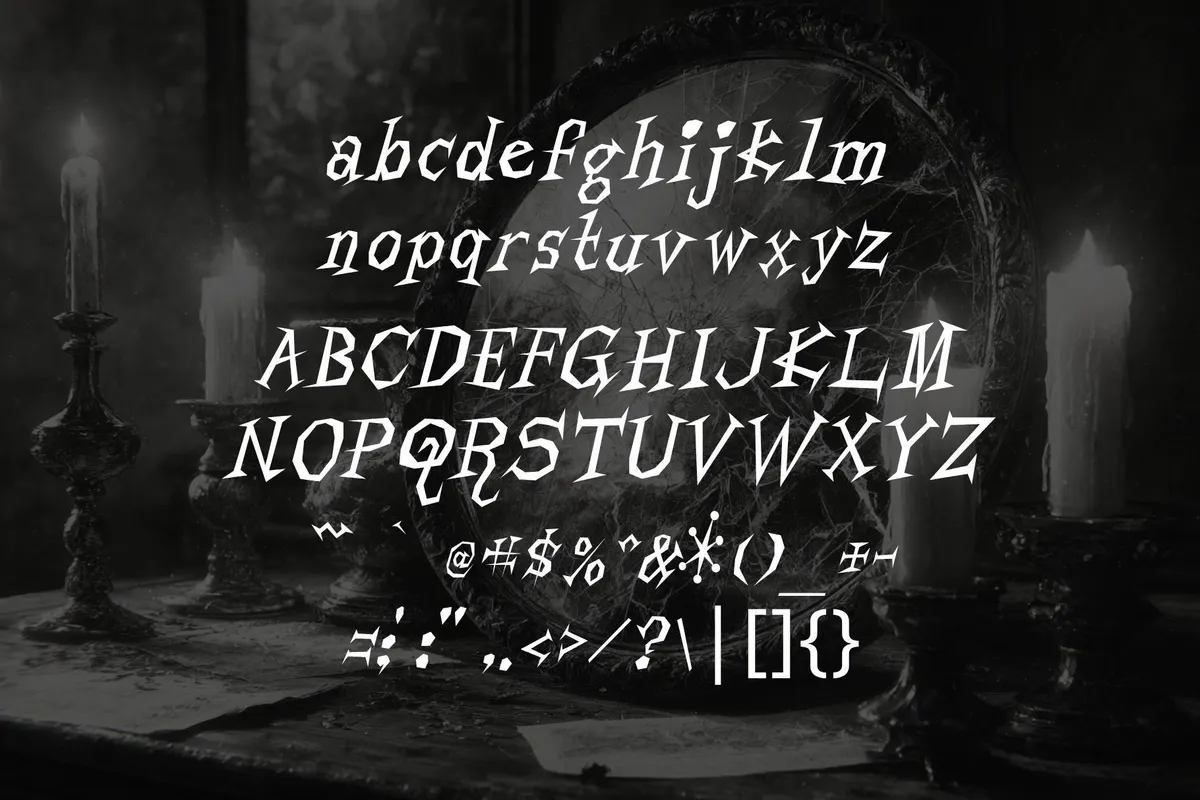 Ashpen - Sharp Halloween Serif