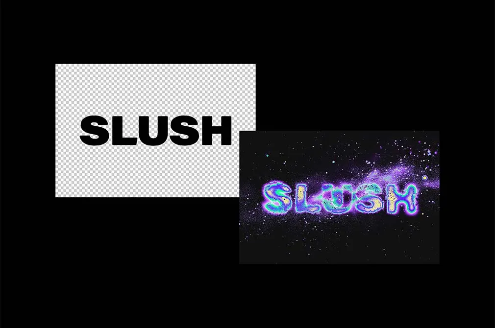 Acid Explosion Text Effect