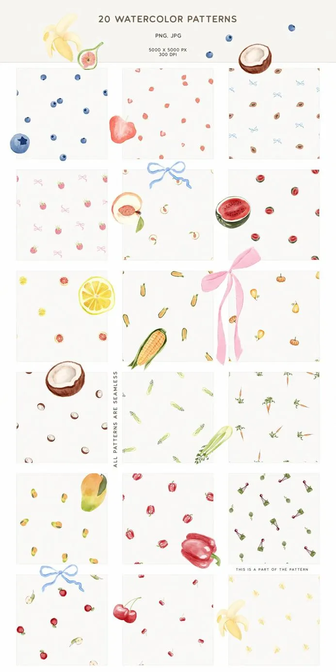TINY — Watercolor Collection
