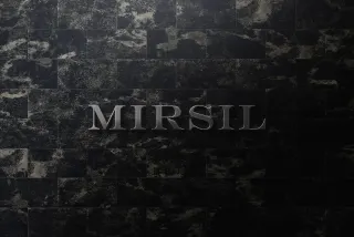 Slate Wall Logo Mockup