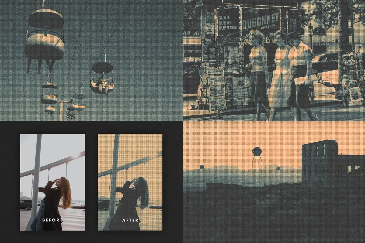 16 in 1 Vintage Photo Effects Collection