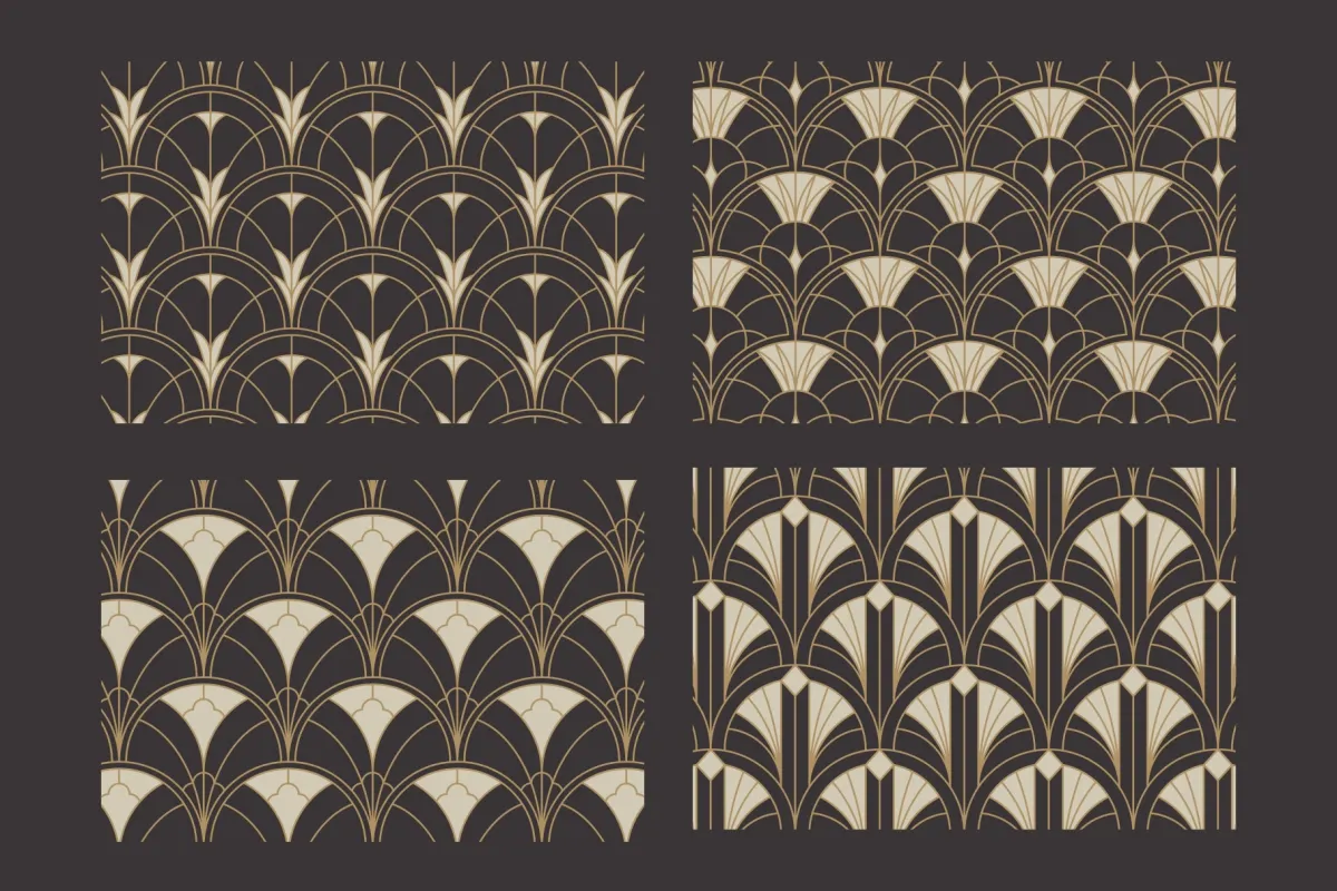 Elegant Neo Deco Pattern Bundle