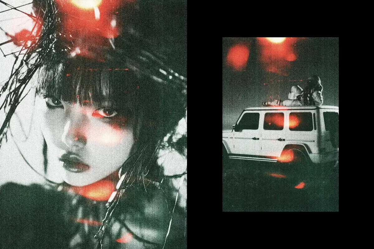 Film Burn Leak Photo Effect