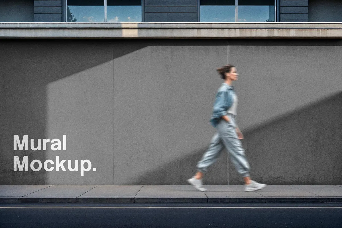Mural Wall Mockup