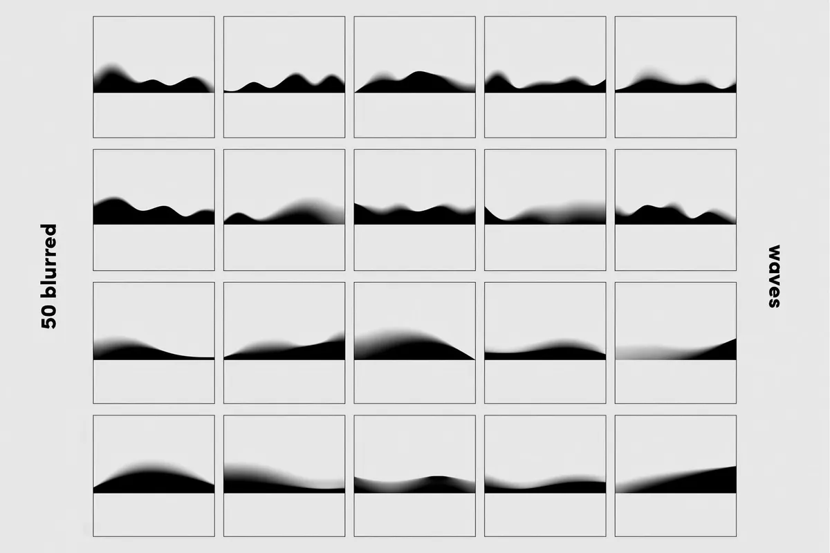 CHROMA Grainy Gradient Waves