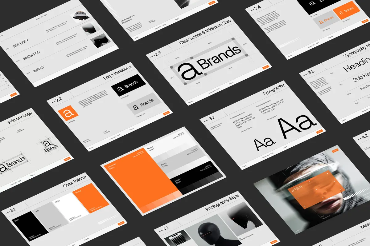 Tech Brand Guidelines Template - Roosh