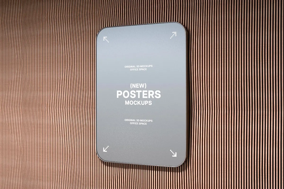 Angled Poster Mockups