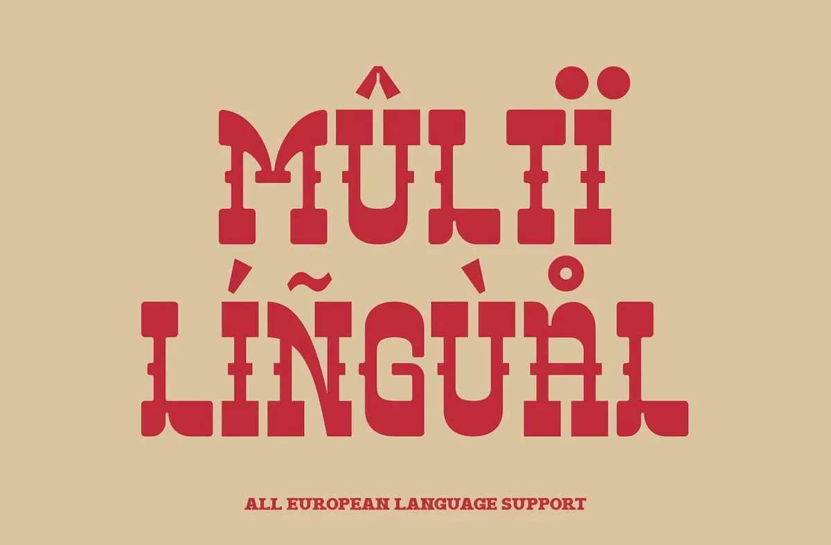 El Balaso — Serif Western Font