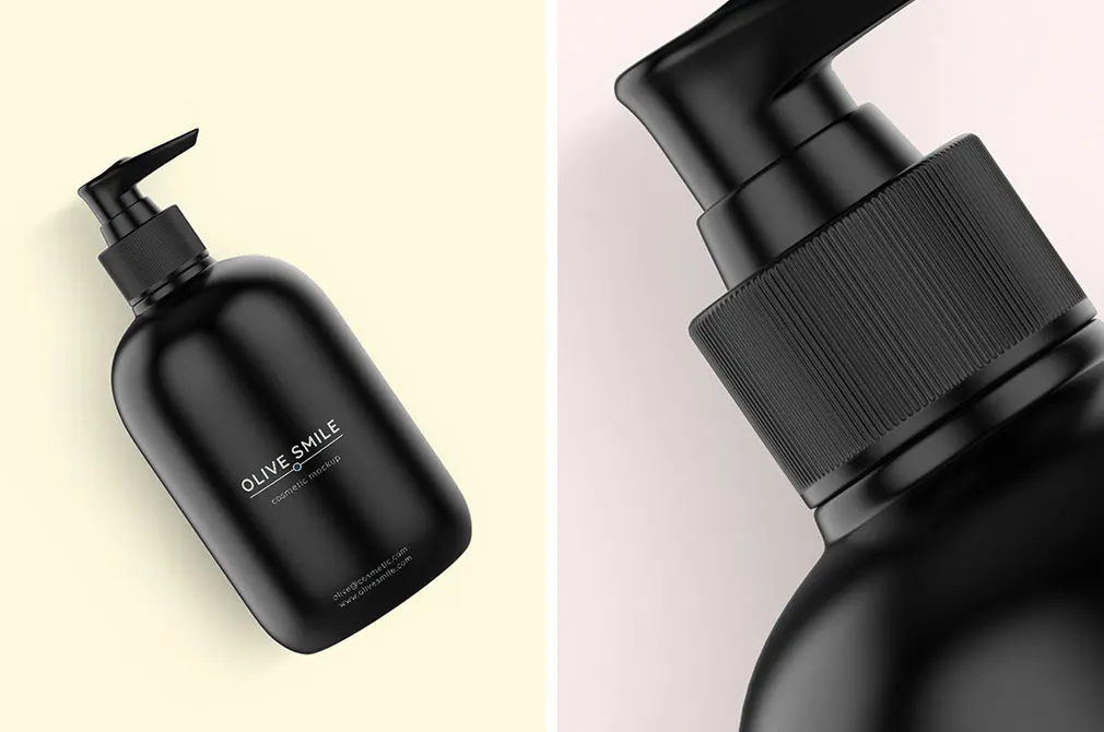 Cosmetic Travel Bottles Mockups