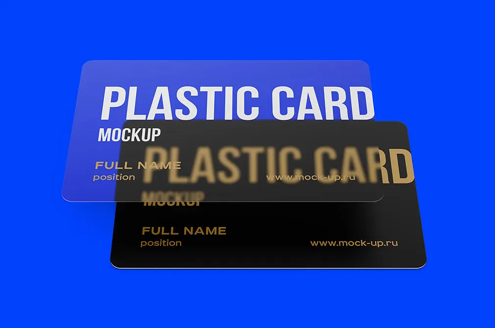 Plastic Card Mockups