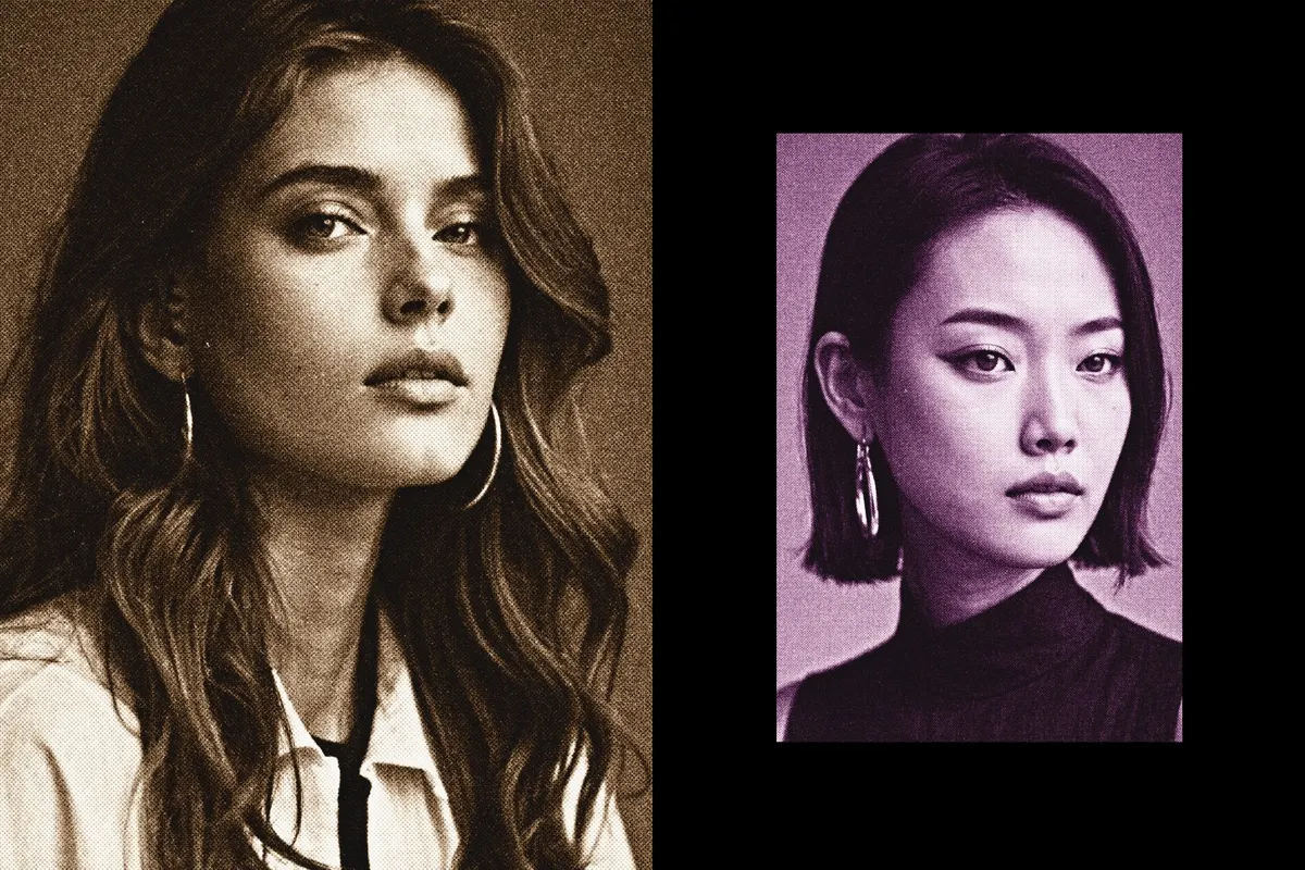 Faded Print Photo Effect