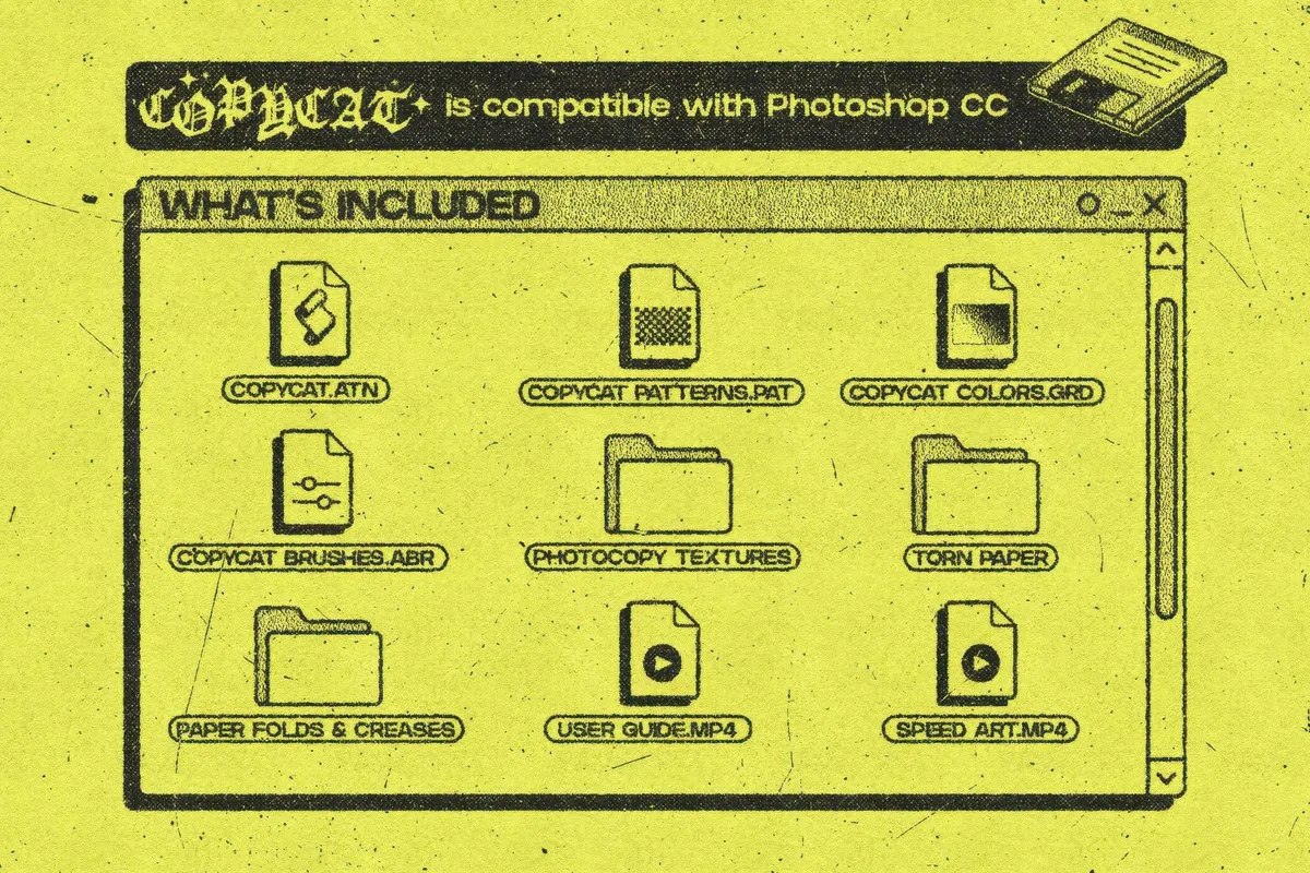 CopyCat Photocopy Action