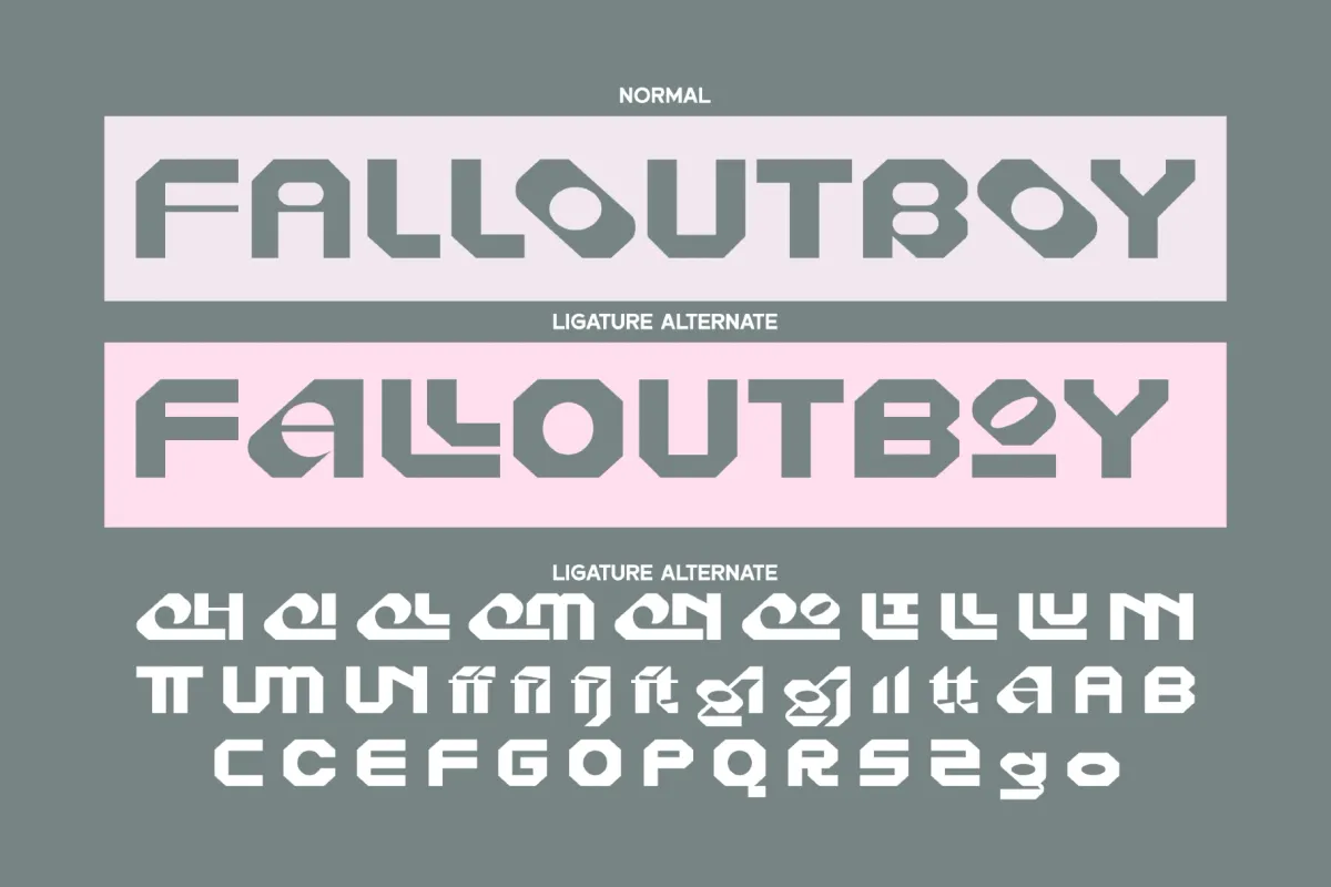 Cegil - Geometric Display Typeface