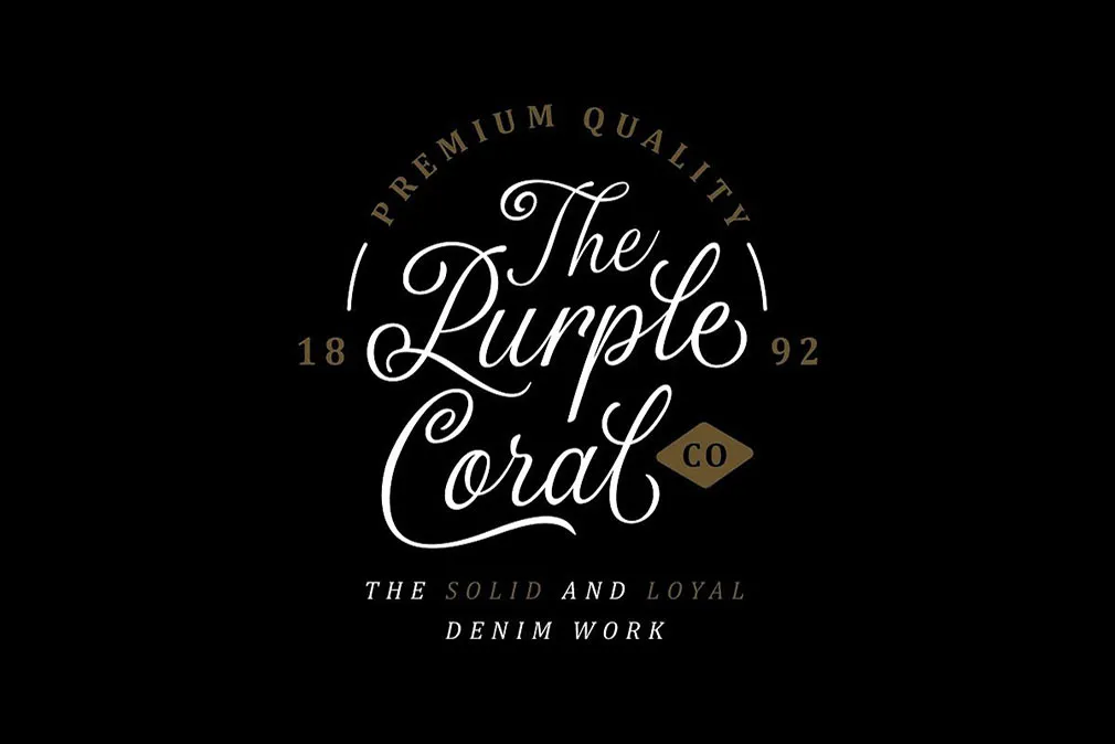 The Majority Script Font