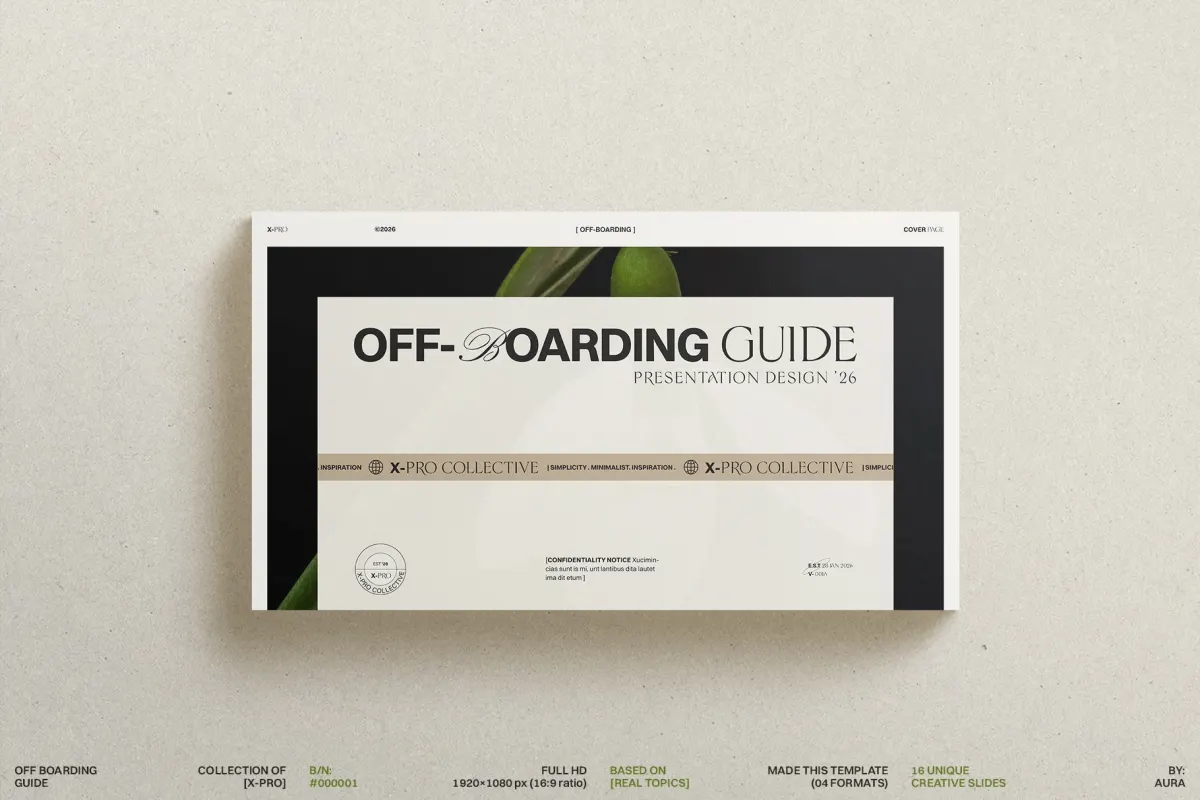 Off-Boarding Guide Presentation Template