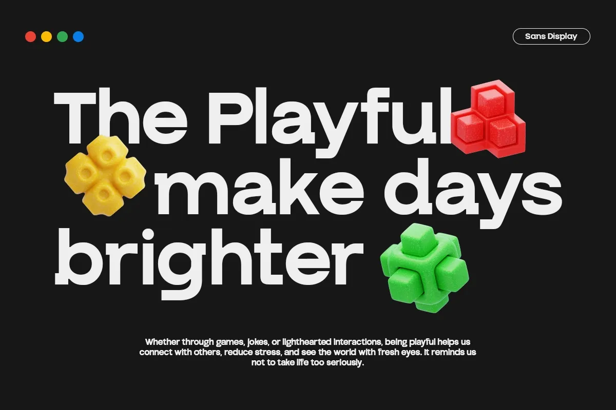 GC Natify – Bold Modern Sans