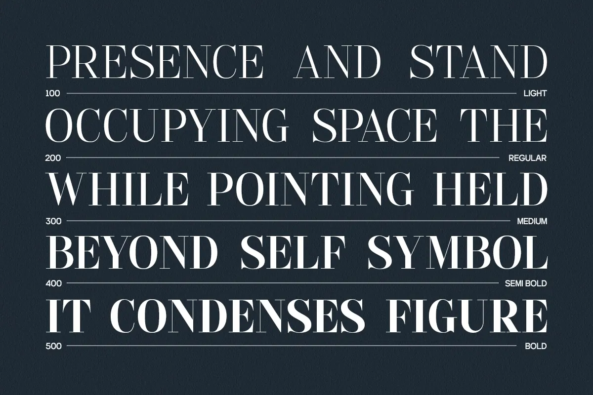 GC Pregio - Clean Serif Typeface