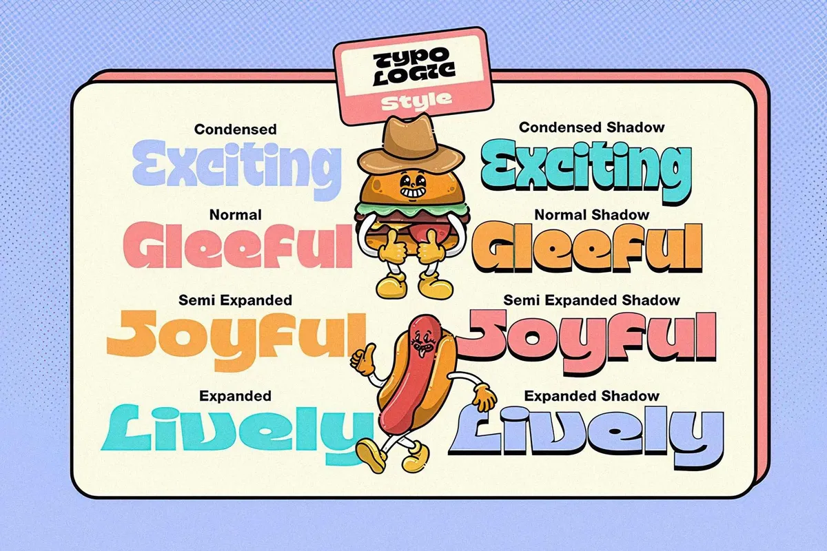 Typologic - Cartoon Family + Assets