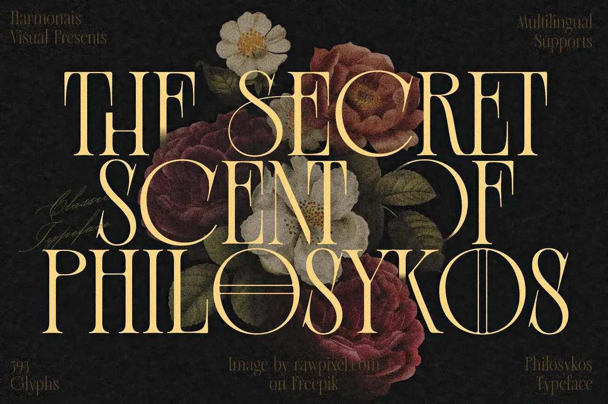 Philosykos — Fancy Classic Serif