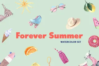Forever Summer Watercolor Set
