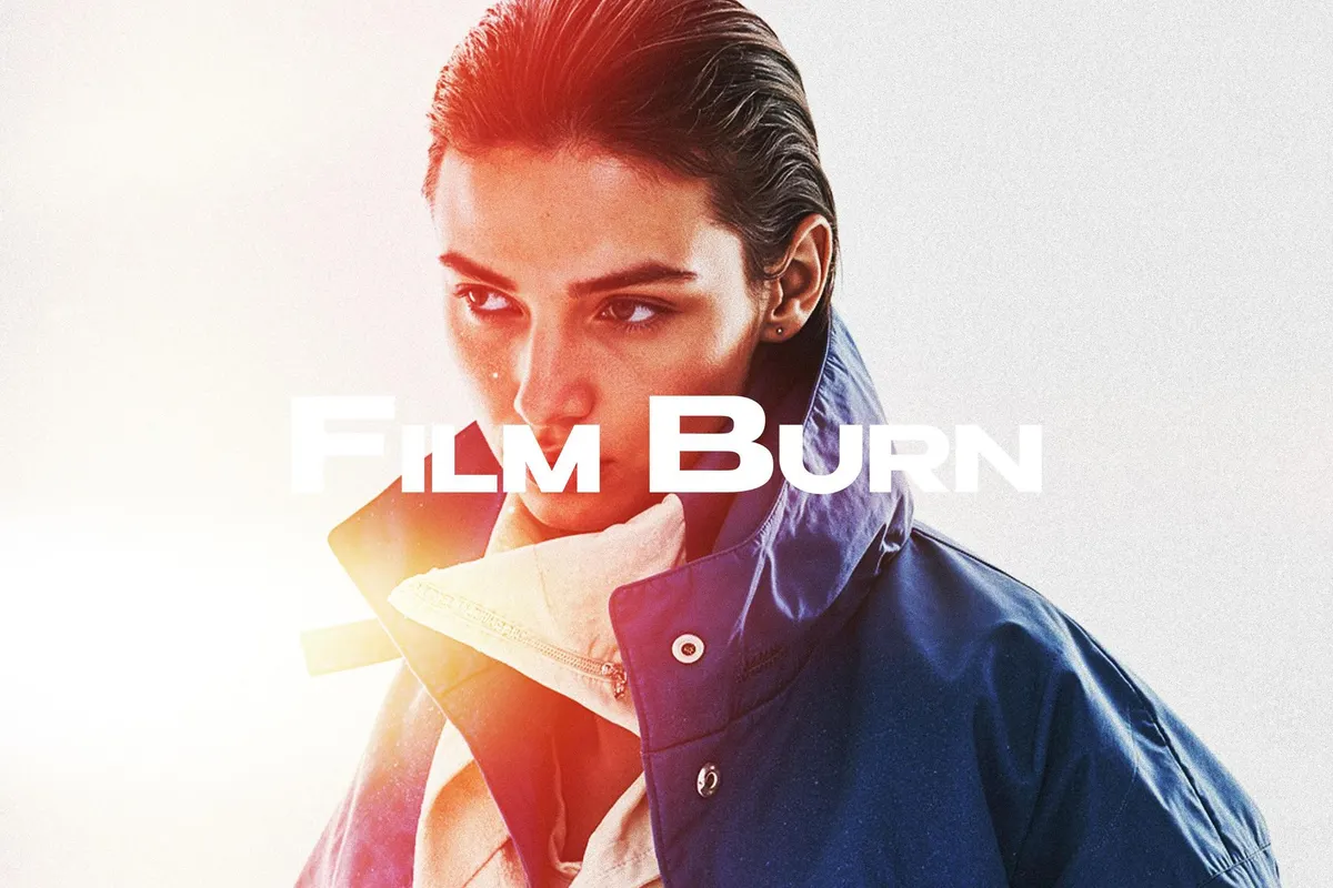 Film Burn Overlay Effect