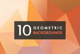 10 Geometric Backgrounds