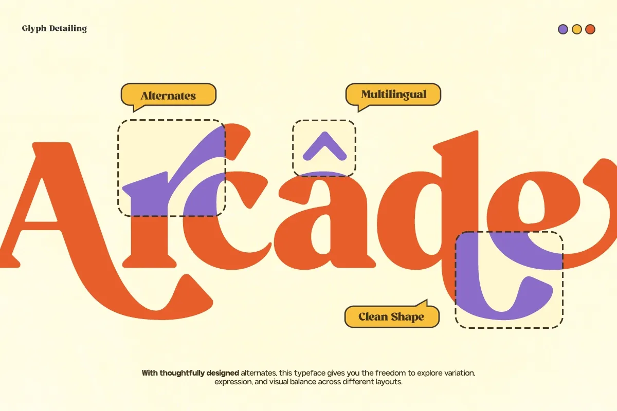 GC Milky Shine – 80’s Club Retro Serif