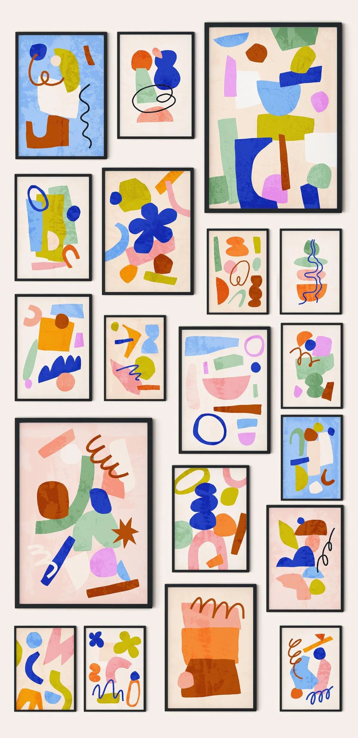 Cutout Prints — Wall Art Collection
