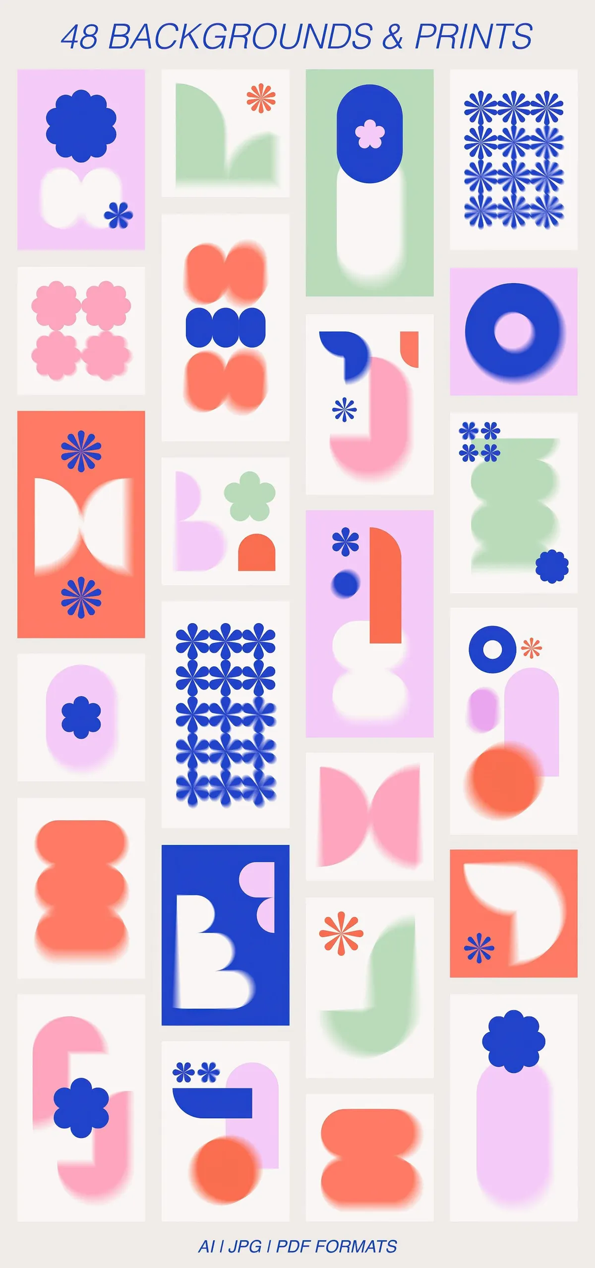 Modern Geometry Prints & Patterns