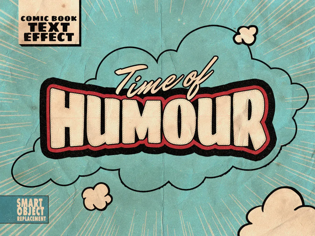 Old Comics Text Effects Set
