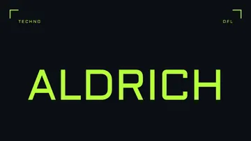 Aldrich Techno Sans