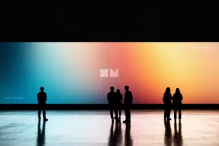 32:9 Large Event Screen Mockup