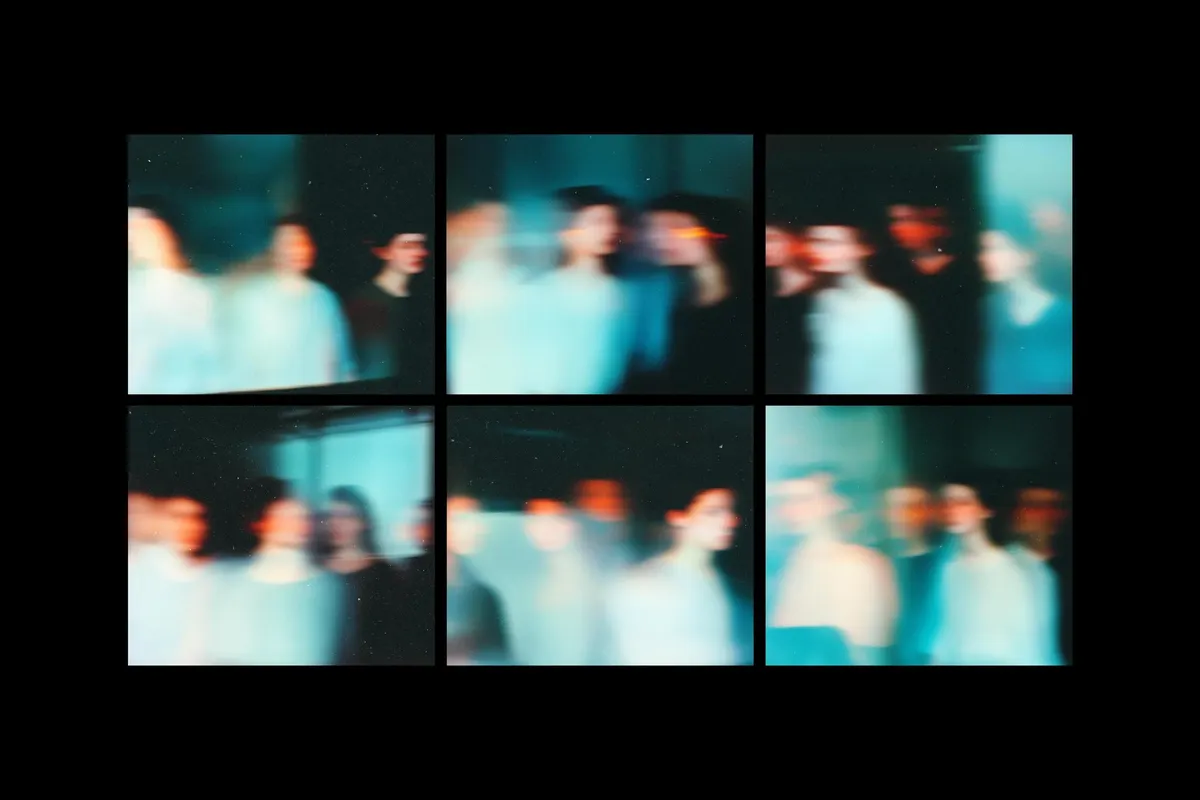 Defocused Silhouettes: Texture Backgrounds