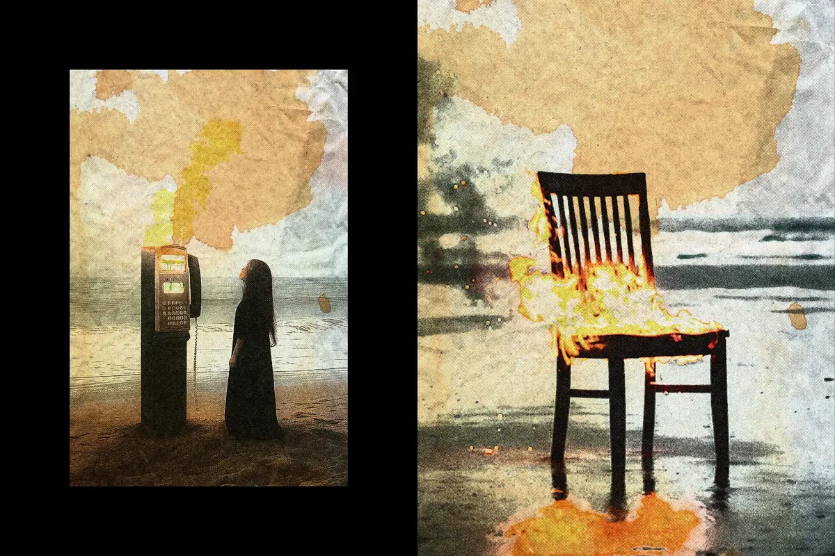 Worn Printing Effect