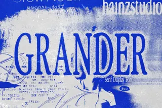 Grander – Display Serif Font