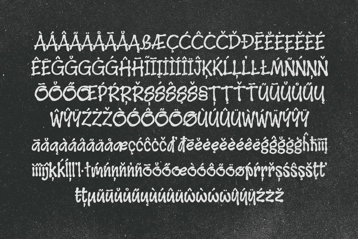 Bonices - Hand Drawn Display Font