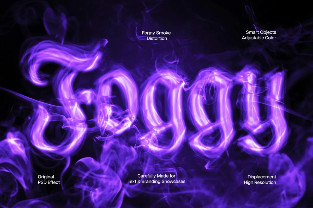 Foggy Smoke Text Effect