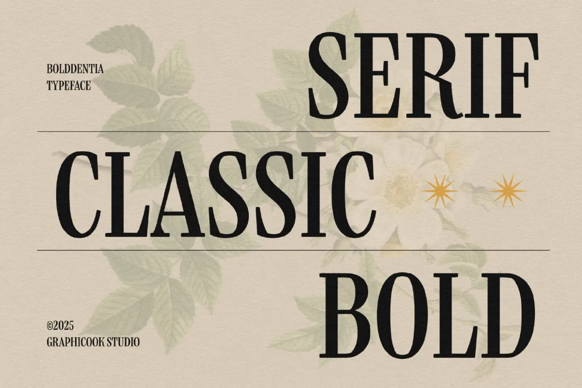 Boldentia Font