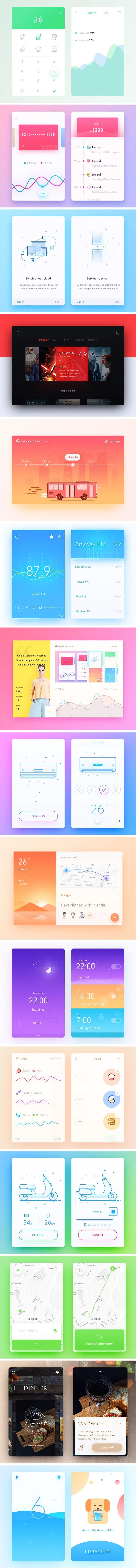 Inspirational UI Elements vol. 2