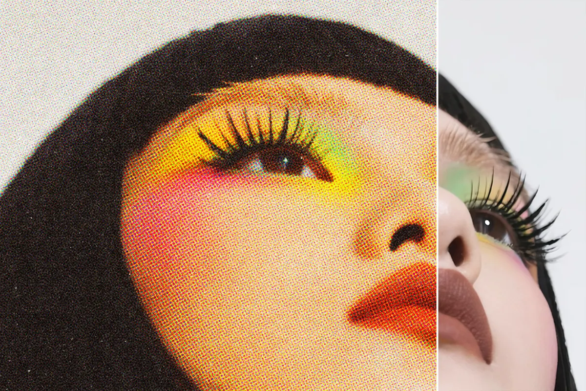 Vivid Color Halftone Photo Effect | Pixelbuddha