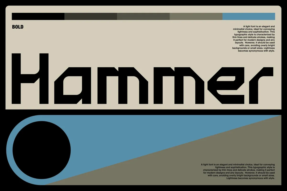 Satura Display Typeface Family