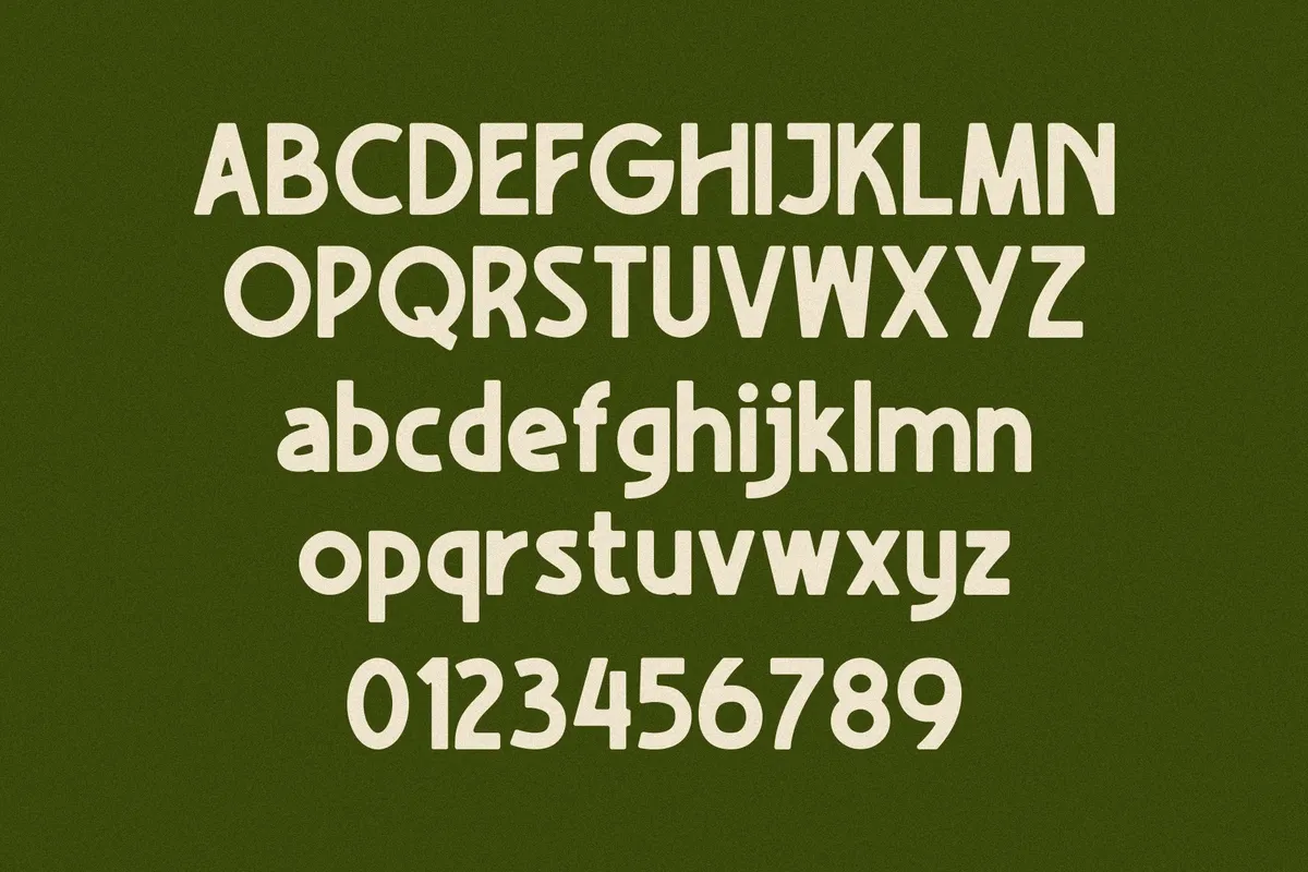 Fjorden - Retro Sans Serif Font Duo