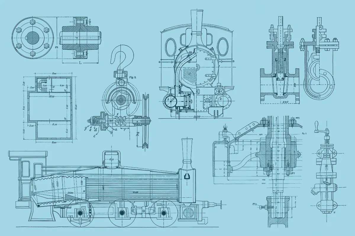 Vintage Blueprints Collection
